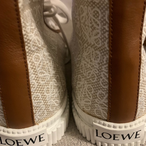 NEW LOEWE HIGH TOP SNEAKERS SIZE 42 - Picture 5 of 7
